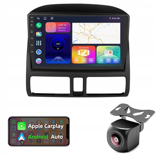 Radio Gps Bt Android Honda Cr-v 2001-2006 Modem Sim 8-core 4GB/64GB