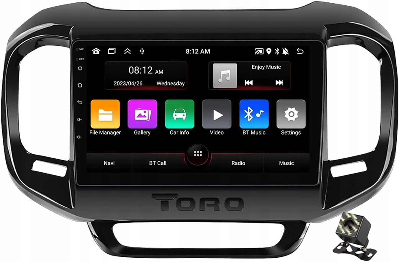 Radio Gps Fiat Toro 2017-2020 Bluetooth/FM RDS/Wifi/DSP/ Carplay/DAB+/2+32g