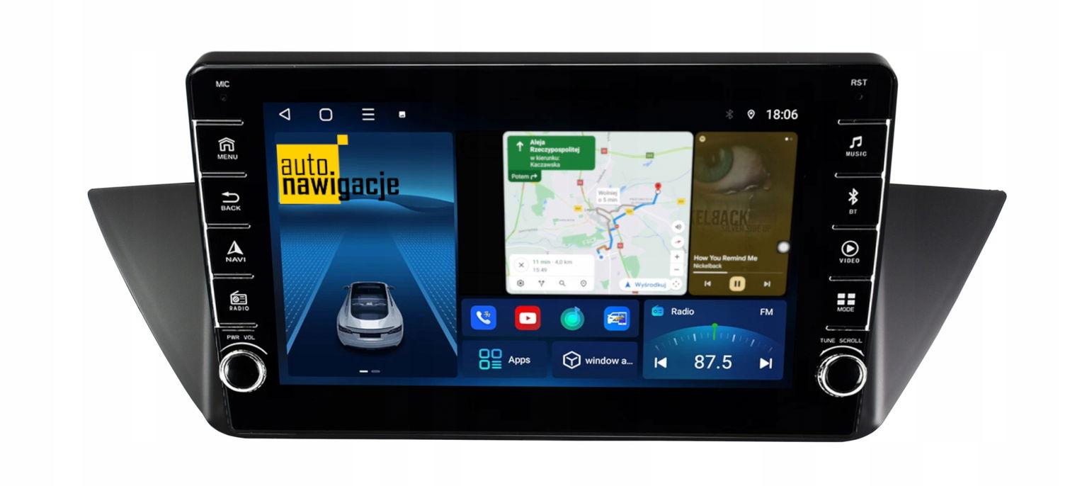 Radio Gps Navigácia Bmw X1 E84 2009-2015 10" Android Carplay