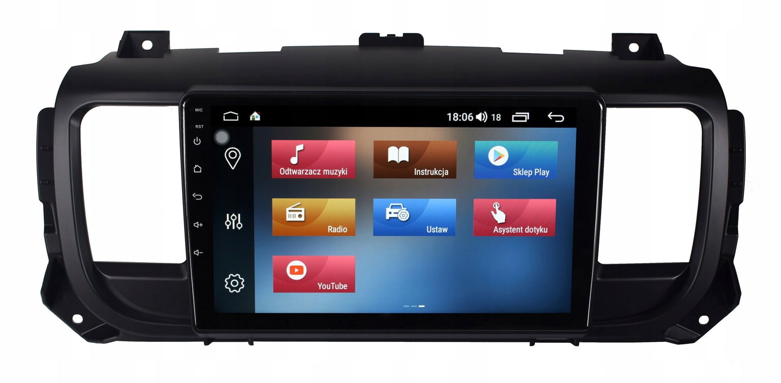 Rádio Gps navigácia Citroen Jumpy 2016+ Android
