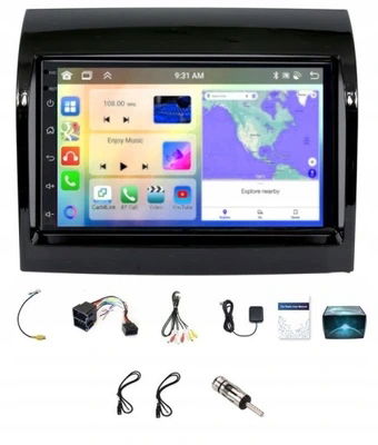 Rádio Gps Usb Android Auto Bluetooth Carplay Fiat Ducato 2011-2022 4GB 64GB