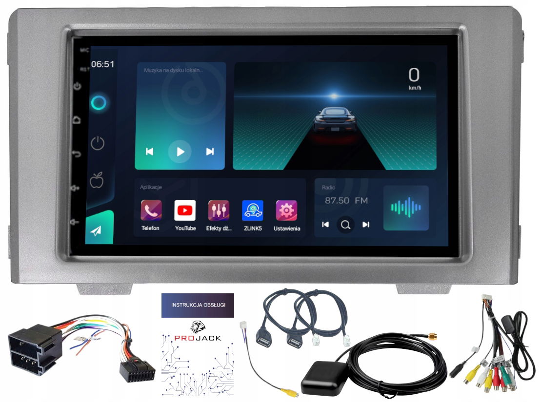 Rádio Navigácia Android Auto Carplay Iveco Daily 2006-2013 4GB 64GB Sim