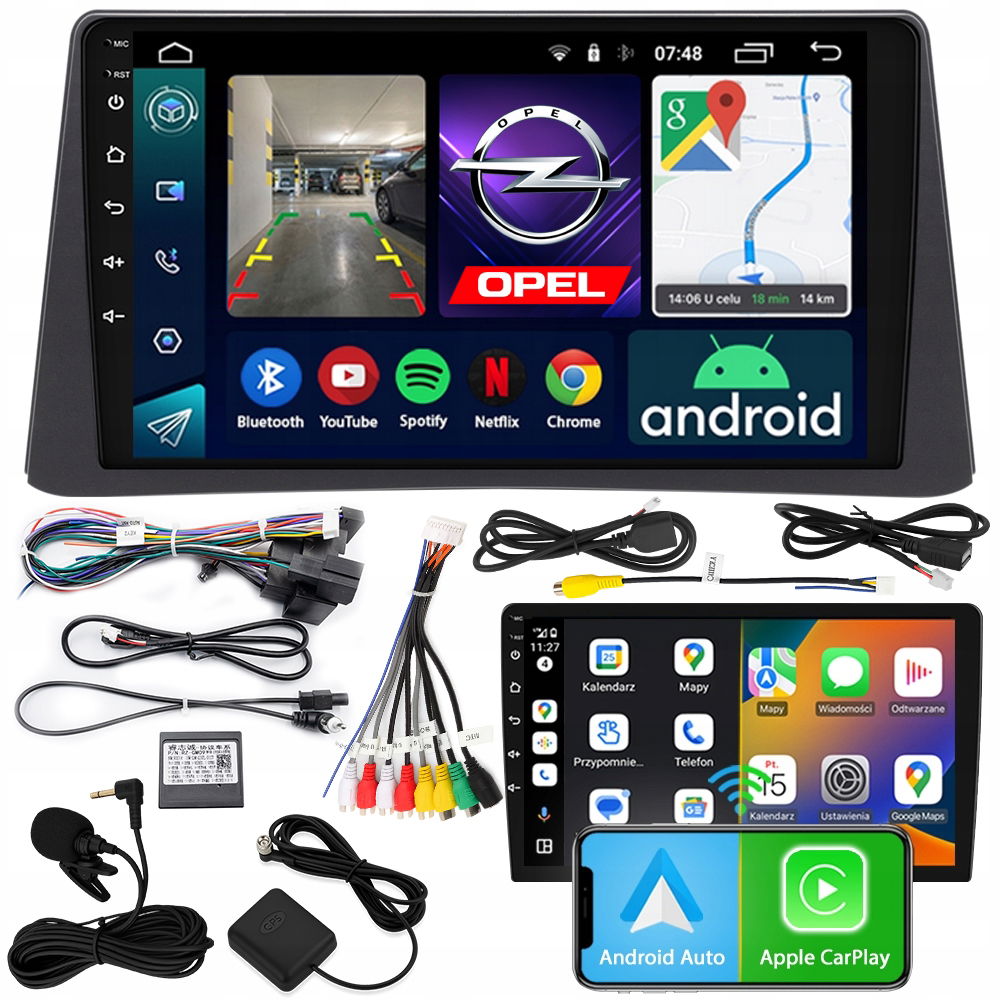 Radio Navigácia Android RS-305 Opel Mokka 2012-2016 2GB 9"