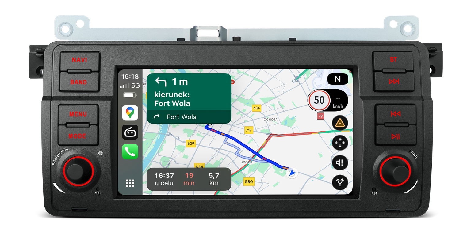 Rádio Navigácia Bmw E46 Android Carplay Dsp 8/128