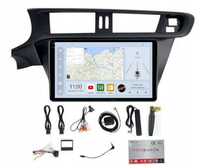 Rádio Navigácia Carplay Android Citreon C3 Xr 2010-2018 8/256GB Sim