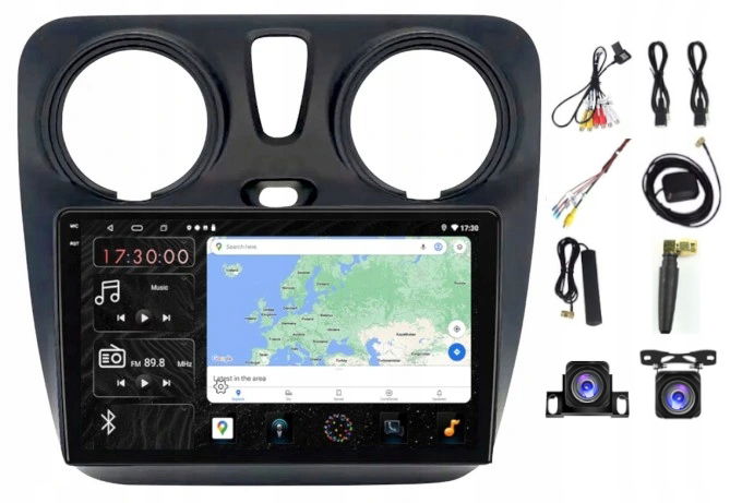 Rádio Navigácia Carplay Android Dacia Logan Sandero 12-19 6GB 128GB Sim