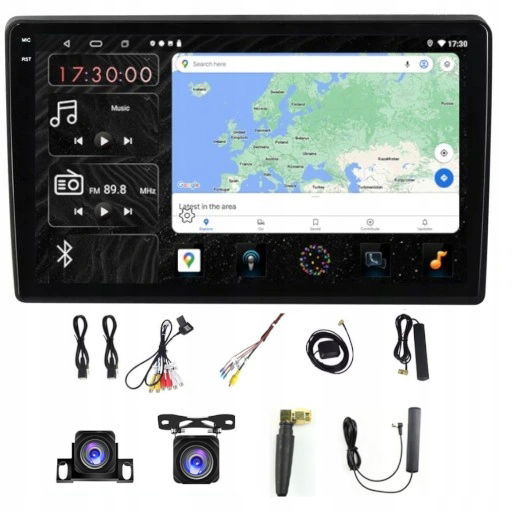 Rádio Navigácia Carplay Gps Android Hyundai I40 2011-2016 6GB 128GB Sim