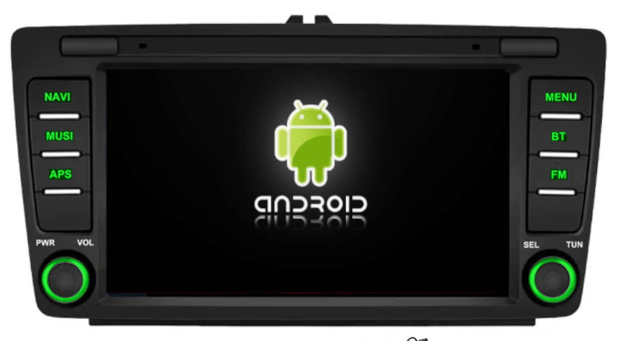 Rádio Navigácia Carplay Gps Android Škoda Octavia 2 Yeti Usb 2/64 Gb