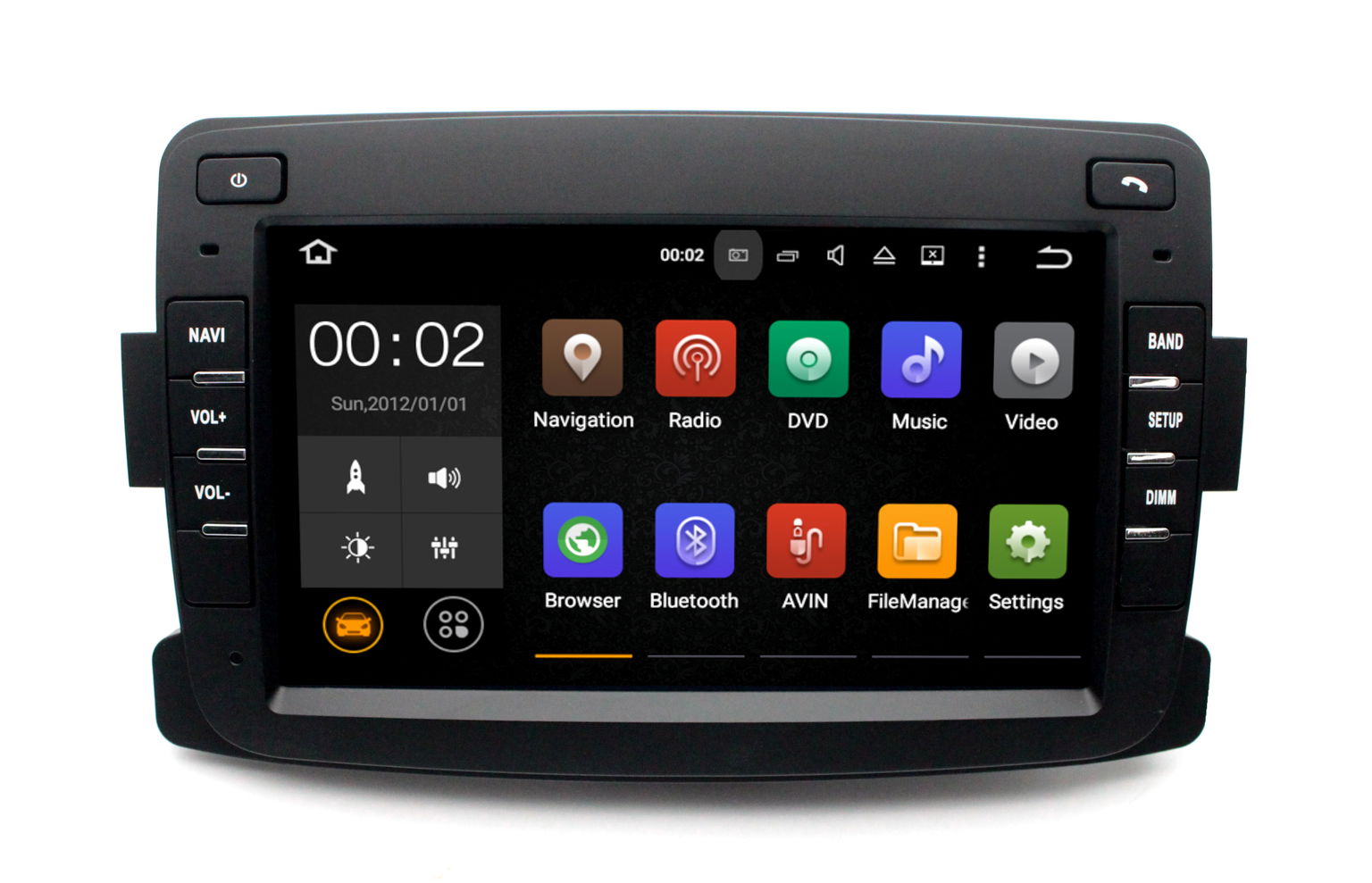 Rádio Navigácia Dacia Lodgy 2012-2016 Android