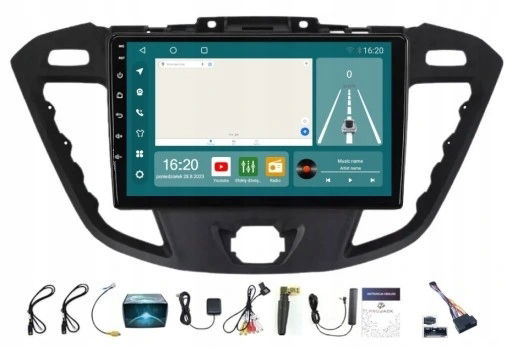 Rádio Navigácia Ford Transit Custom 2012-21 Carplay Android 8GB 256GB Sim