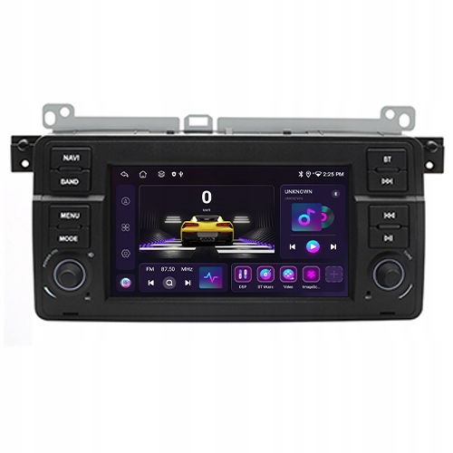 Rádio Navigácia Gps Android Auto Bmw E46 1998-2005 Carplay 4GB/64GB Sim