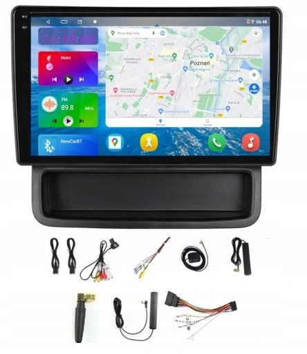 Rádio Navigácia Gps Android Auto Renault Traffic 2010-2014 6GB 128GB Sim