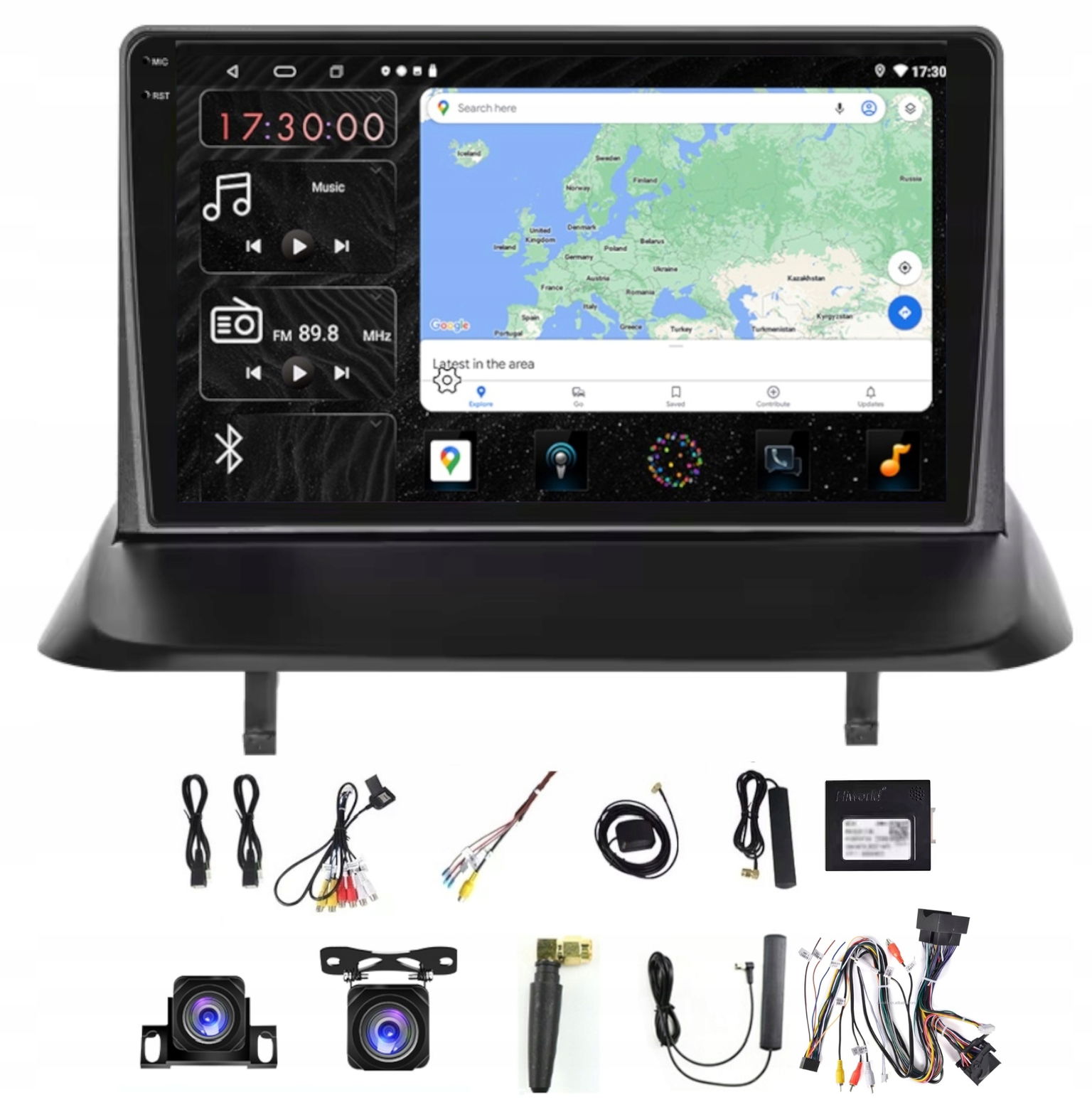 Rádio Navigácia Gps Android Carplay Peugeot 3008 2013-2016 6GB 128GB Sim