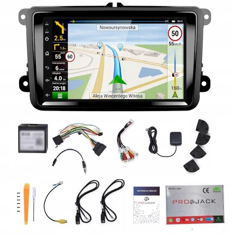 Rádio Navigácia Gps Android Vw Passat B6 B7 Eos Carplay Wifi Usb Bluetooth