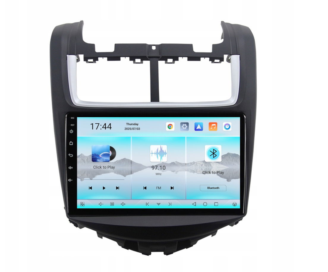 Rádio Navigácia Gps Chevrolet Aveo 2014-2018 Android