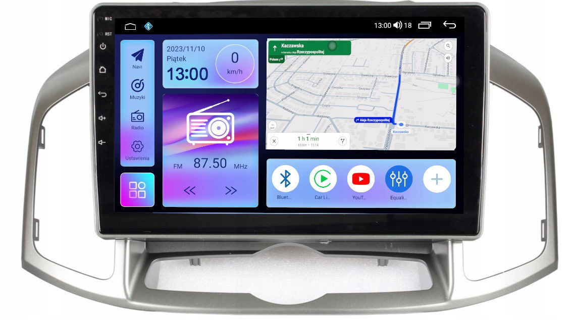 Rádio Navigácia Gps Chevrolet Captiva II 2012-2015 Android
