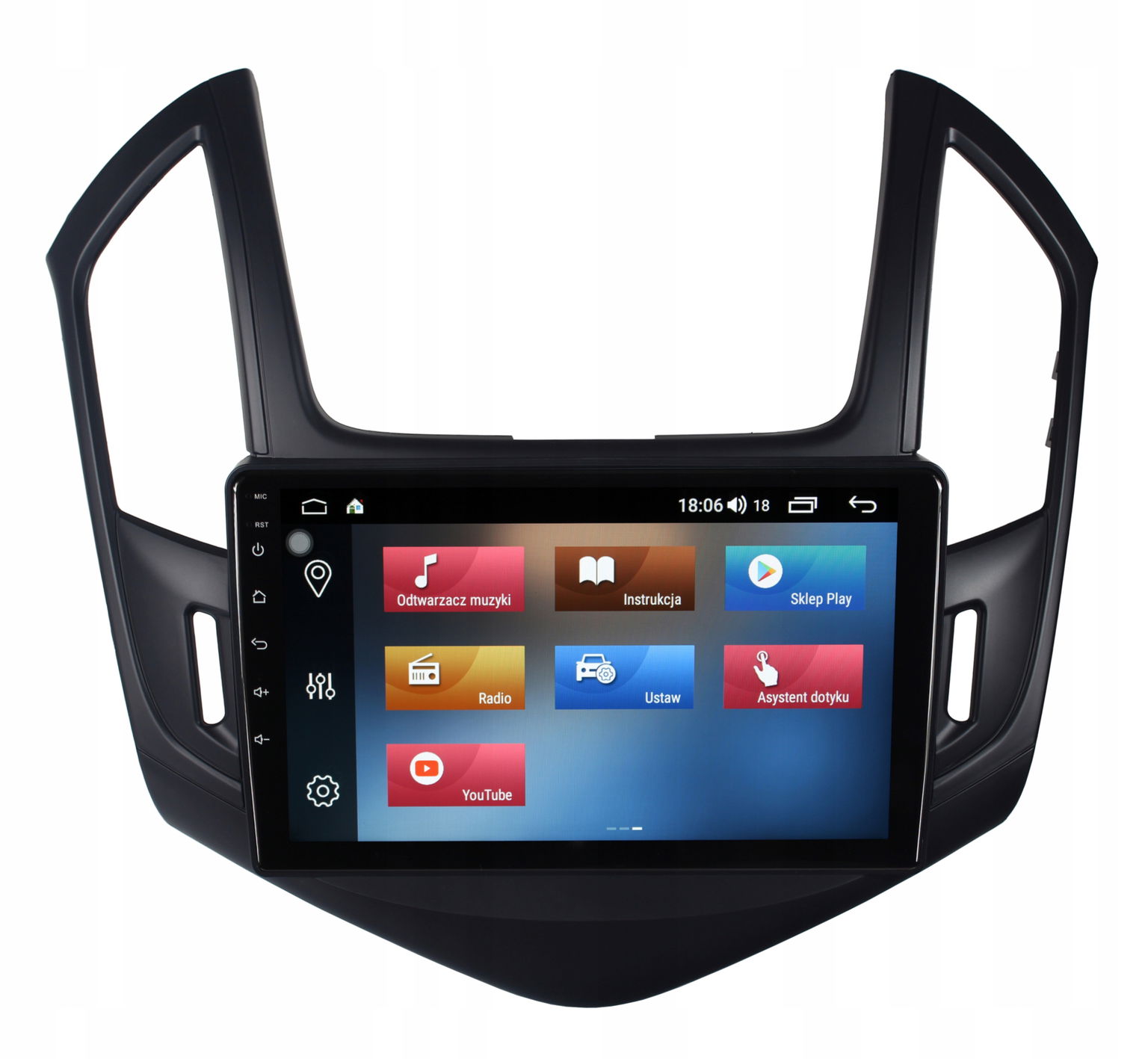 Rádio Navigácia Gps Chevrolet Cruze 2013-2016 Android