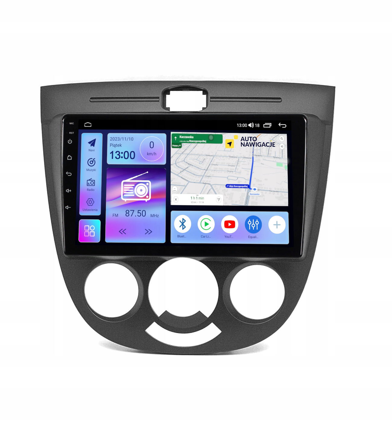 Rádio Navigácia Gps Chevrolet Lacetti 2004-2013 Android