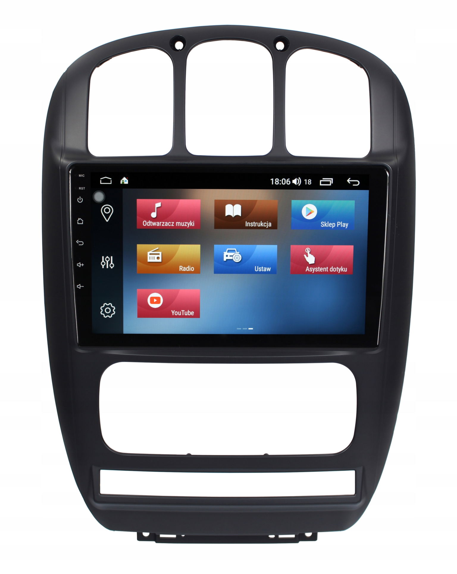 Rádio Navigácia Gps Chrysler Grand Voyager IV Android Carplay 8/128 Gb