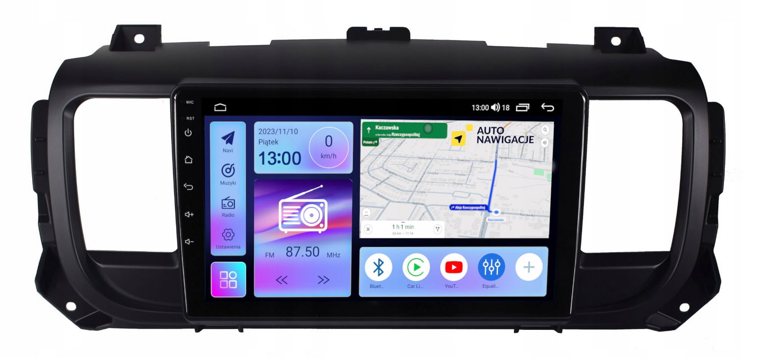 Rádio Navigácia Gps Citroen Jumpy 2016+ Android