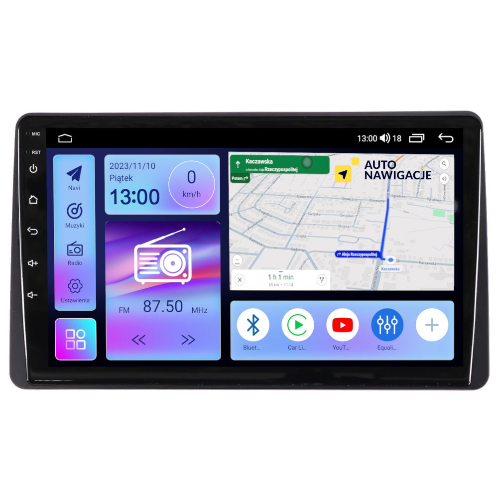 Rádio Navigácia Gps Dacia Duster Arkana 2018-2023 Android