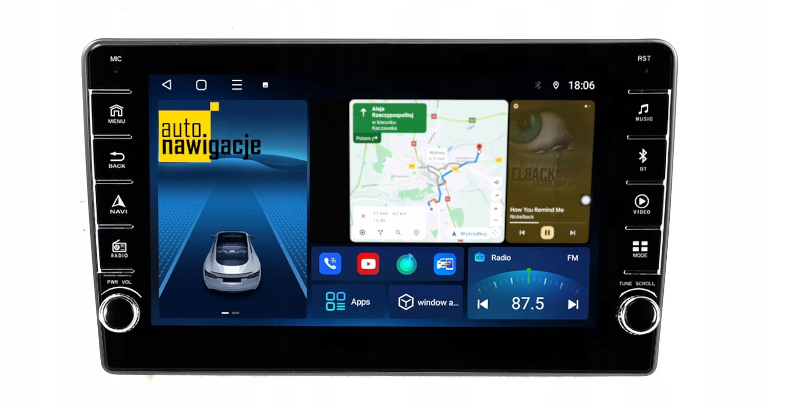 Rádio Navigácia Gps Dacia Lodgy 2021-2024 Android