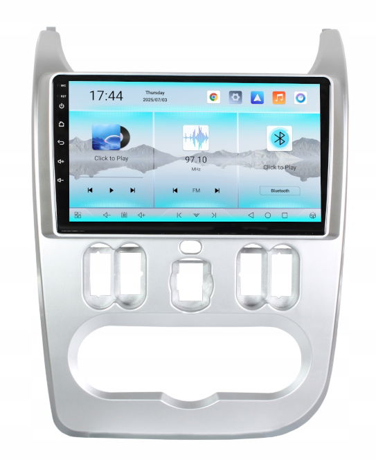Rádio Navigácia Gps Dacia Sandero 2008-2012 Android