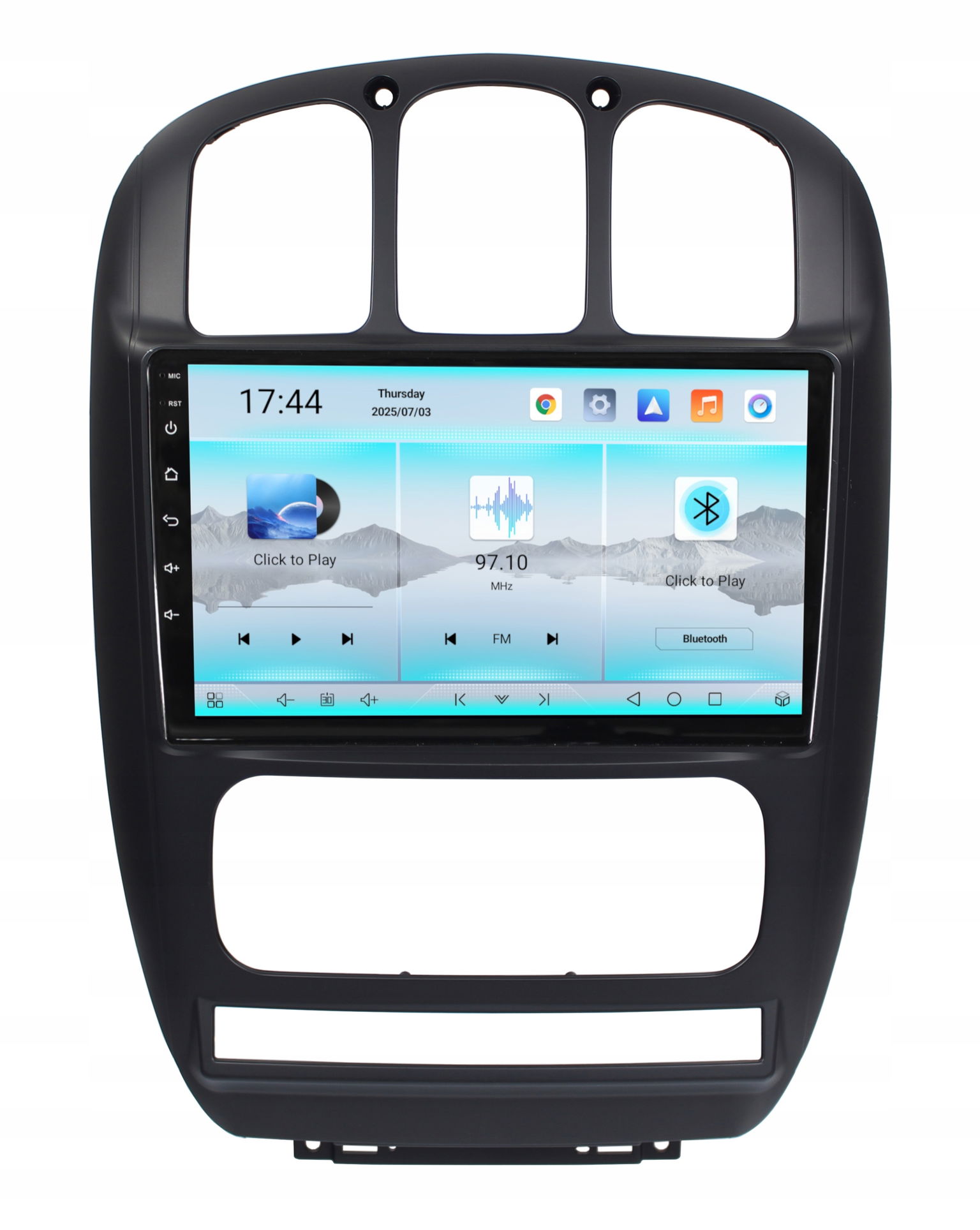 Rádio Navigácia Gps Dodge Caravan Grand Caravan Android Carplay 4/64 Gb