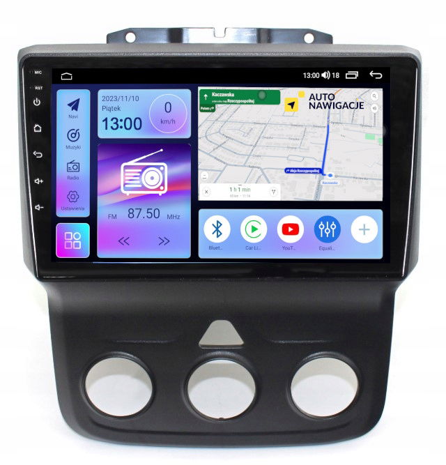 Rádio Navigácia Gps Dodge Ram IV 3500 2012-2019 Android
