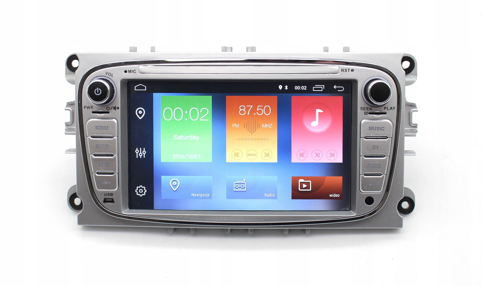 Rádio Navigácia Gps Ford S-max 2008-2012 Android