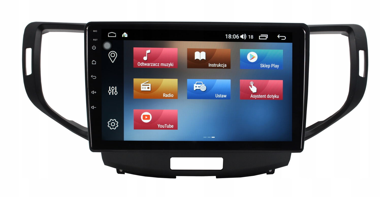 Rádio Navigácia Gps Honda Accord 2008-2015 Android