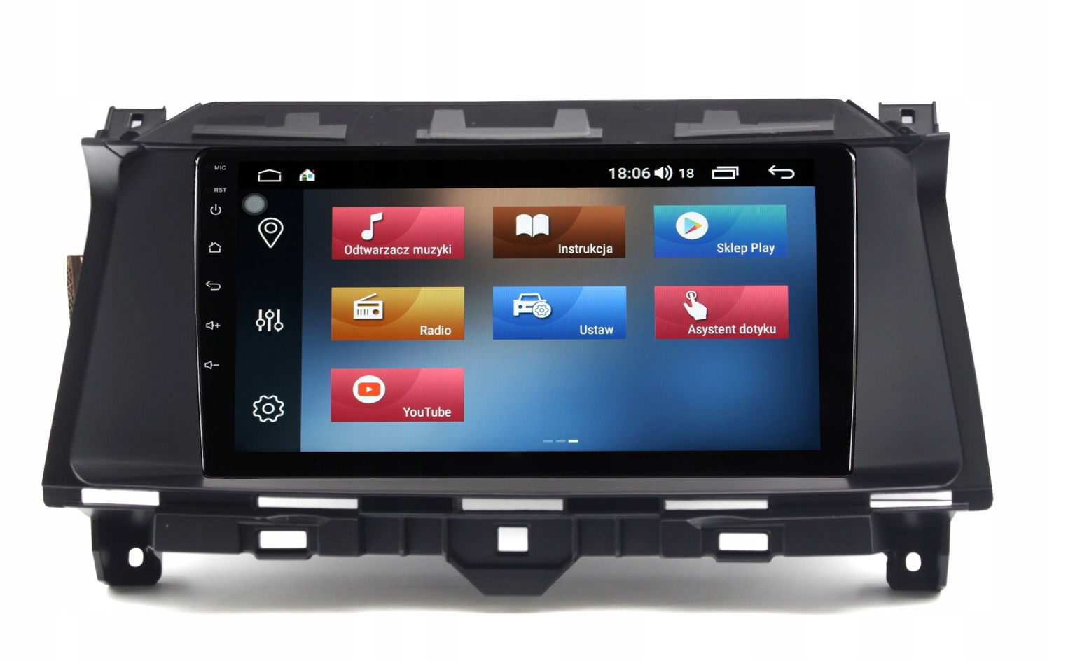 Rádio Navigácia Gps Honda Accord 8 2008-15 Android