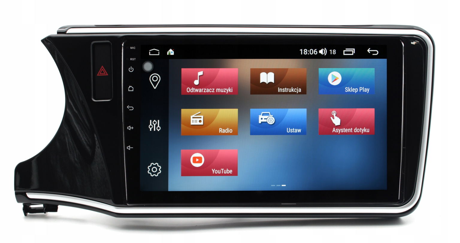 Rádio Navigácia Gps Honda City VI 2014+ Adnroid