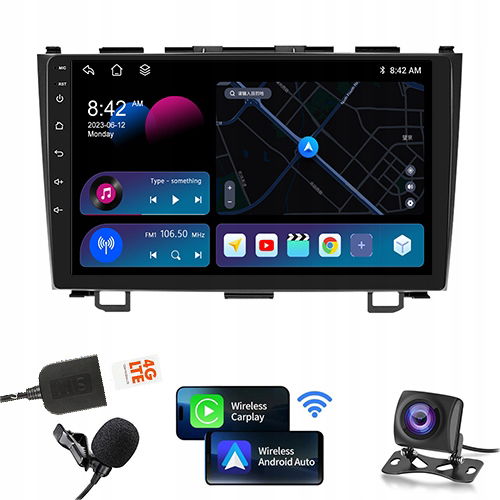 Rádio Navigácia Gps Honda Cr-v II 2001-2006 Android 4GB 64GB Sim