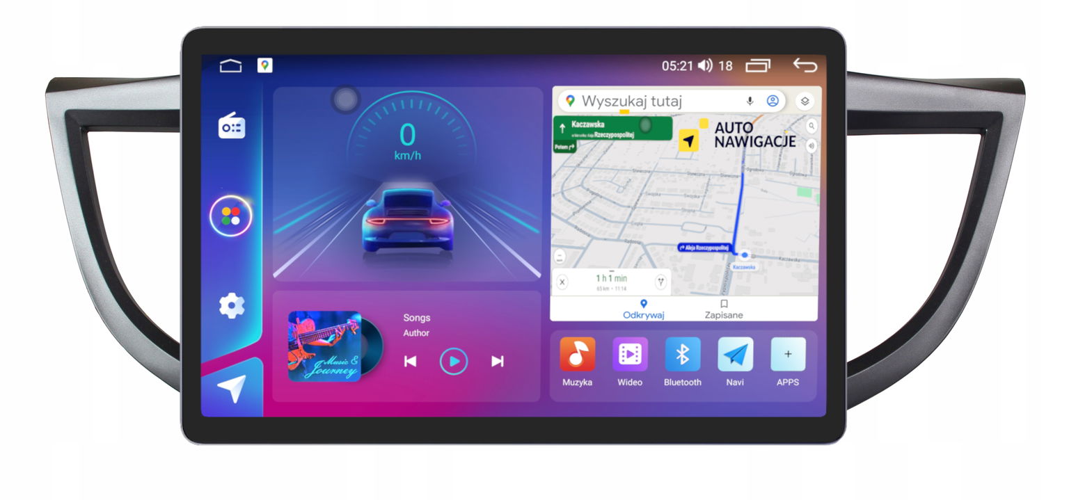 Rádio Navigácia Gps Honda Cr-v IV 2012-2017 Android 11,5 Palca