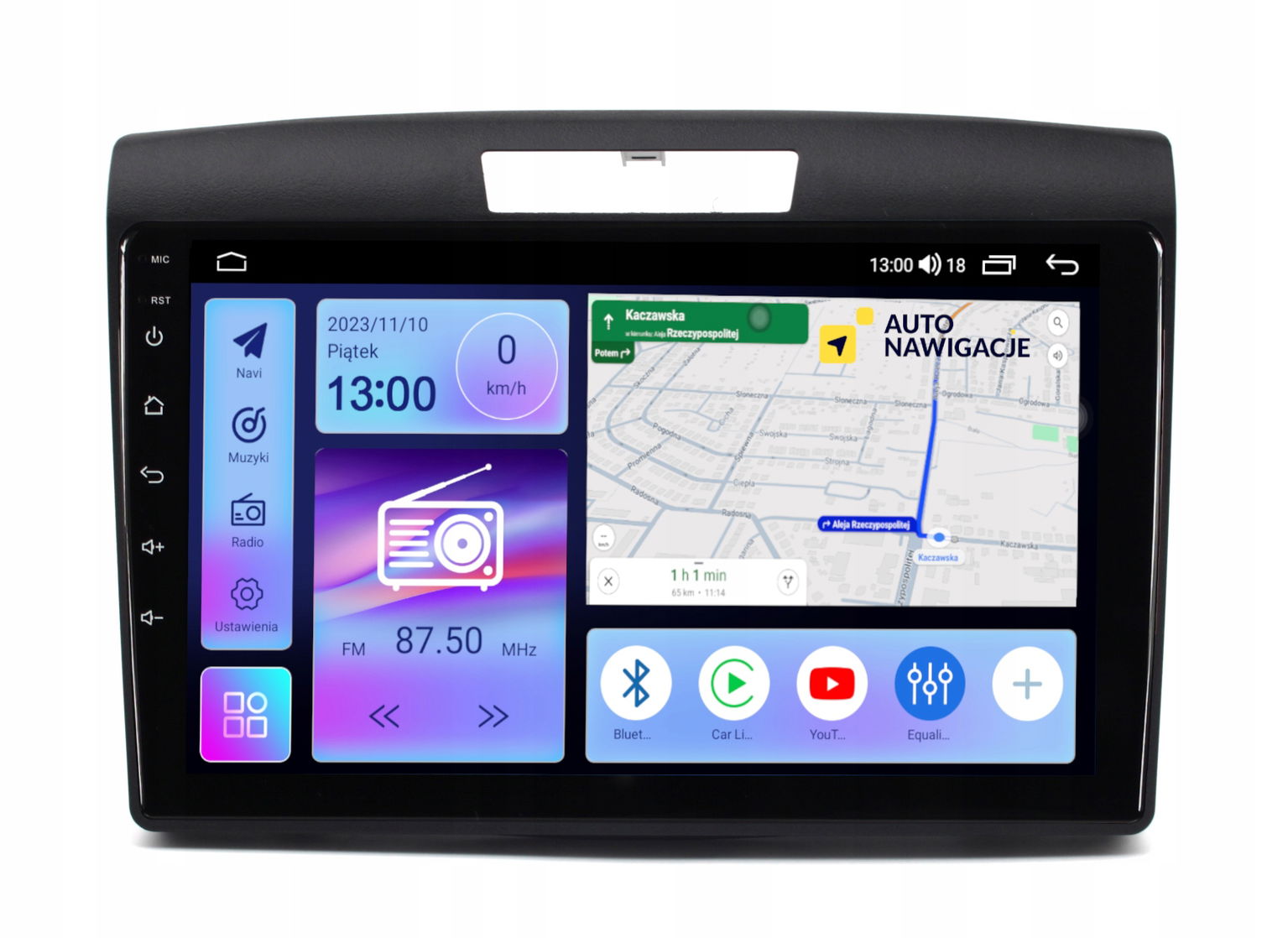 Rádio Navigácia Gps Honda Cr-v IV 2012-2017 Android