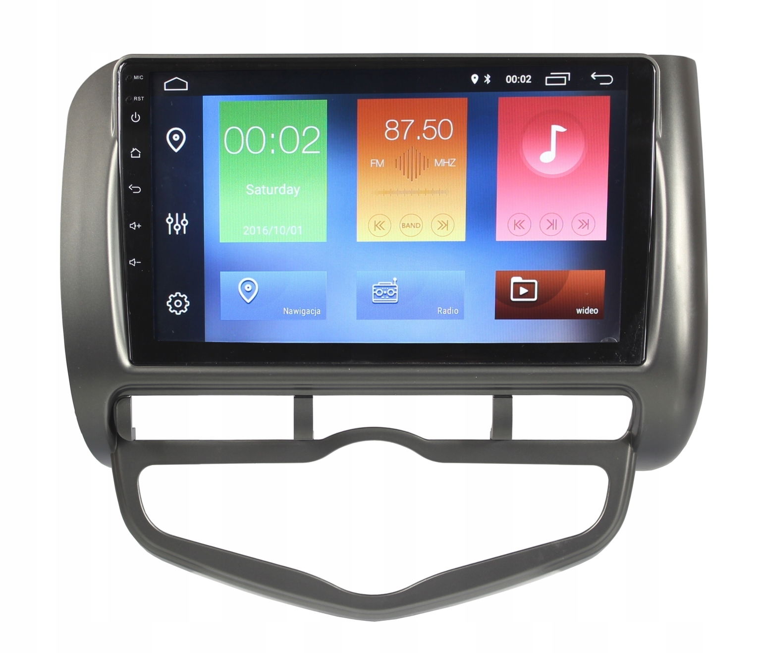Rádio Navigácia Gps Honda Jazz 2001-2007 Android