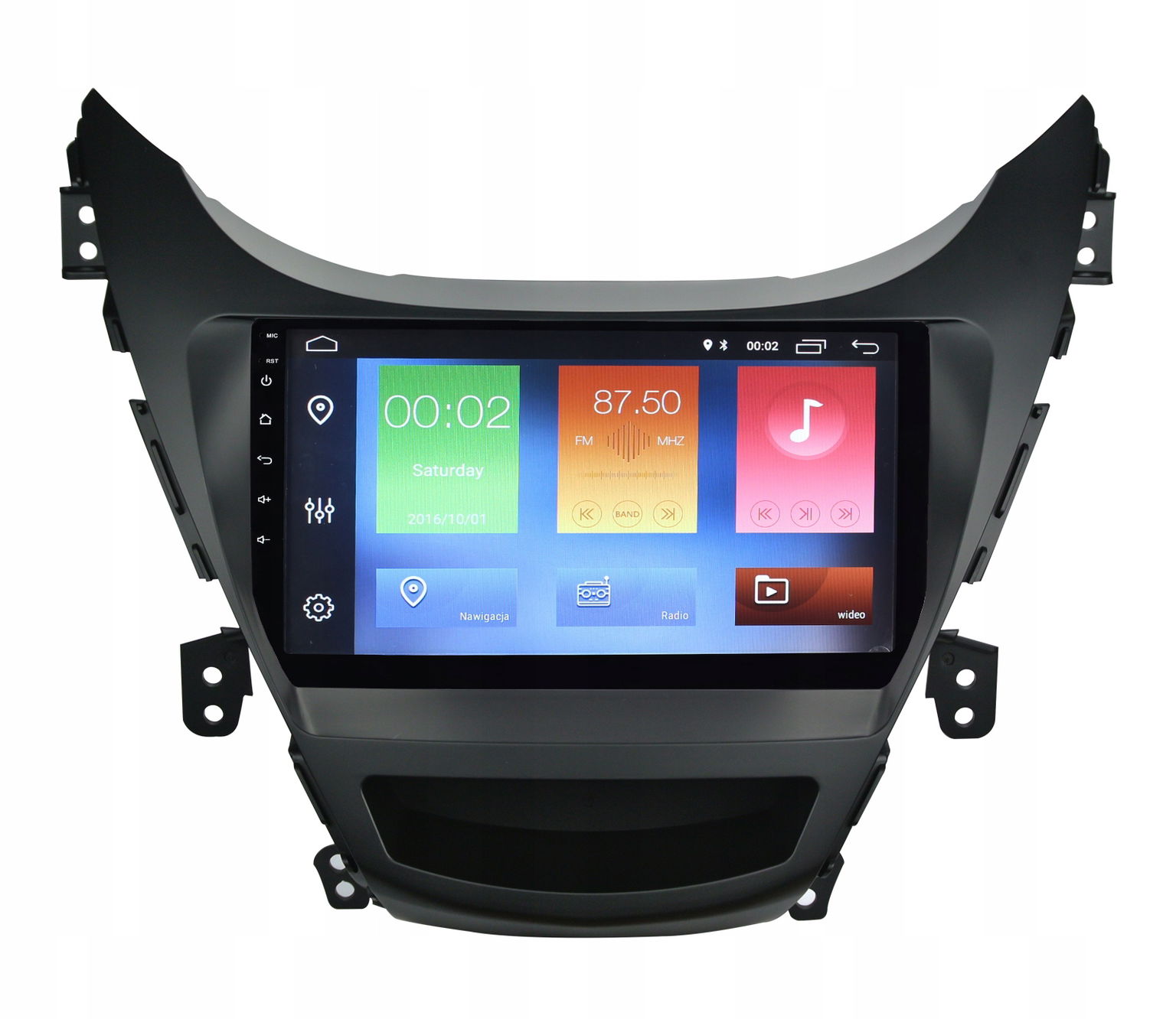 Rádio Navigácia Gps Hyundai Elantra 2011-2014 Android