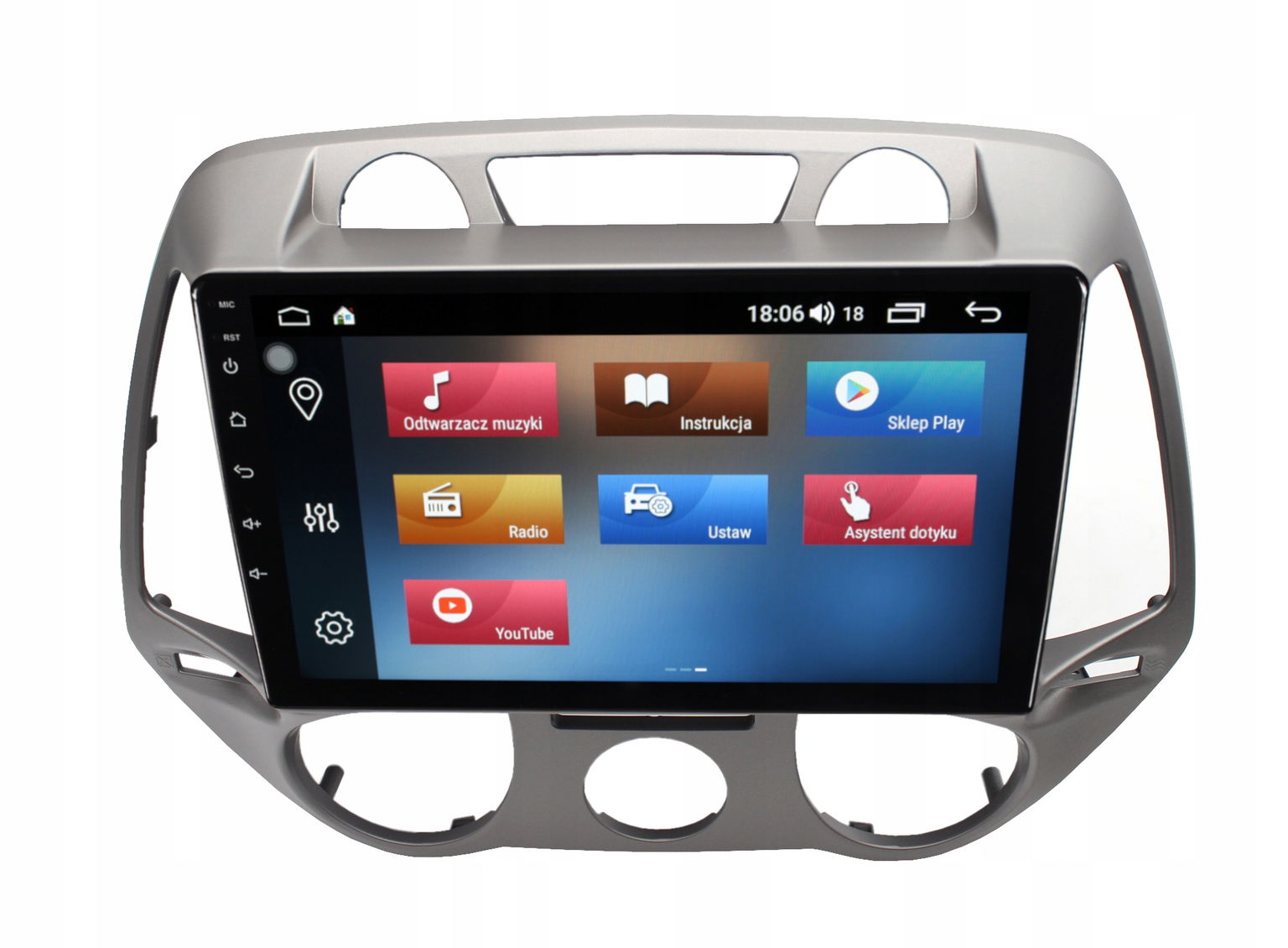 Rádio Navigácia Gps Hyundai I20 2008-2012 Android