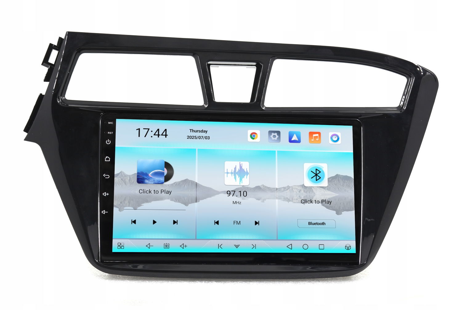 Rádio Navigácia Gps Hyundai I20 2014-2018 Android