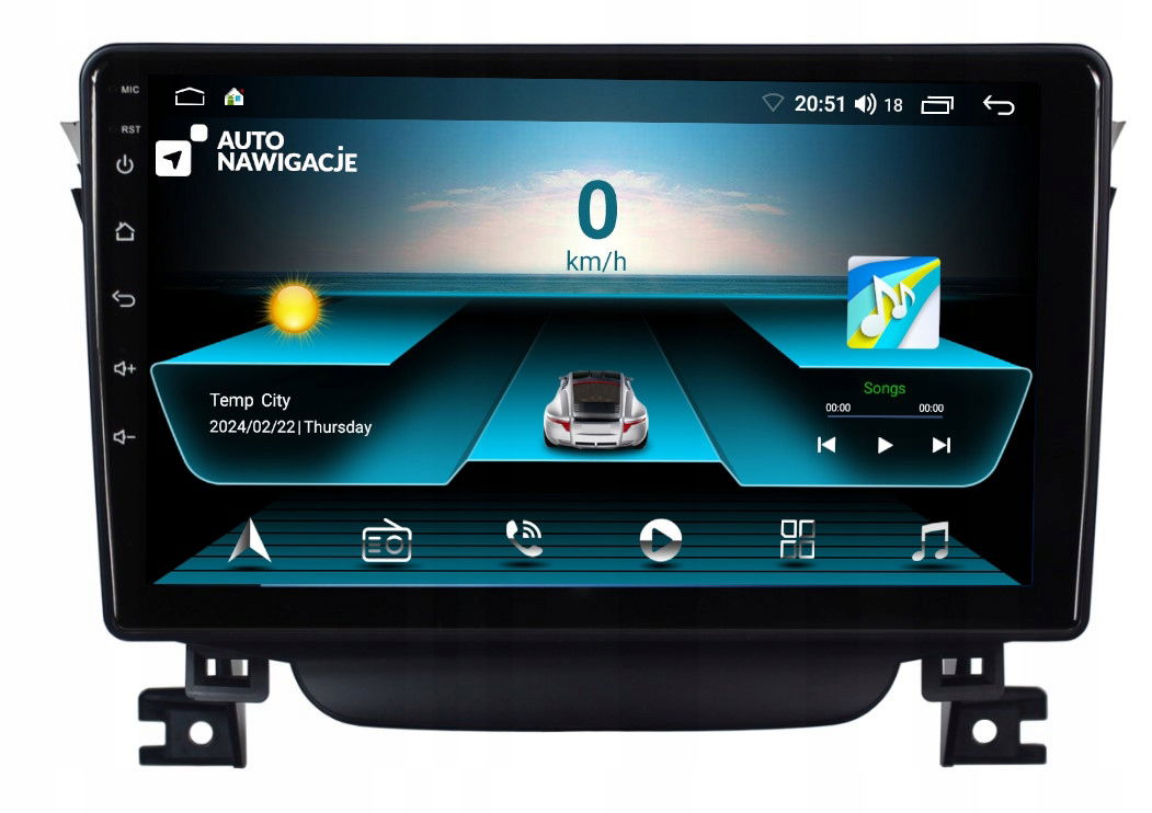 Rádio Navigácia Gps Hyundai I30 2011-2017 Android