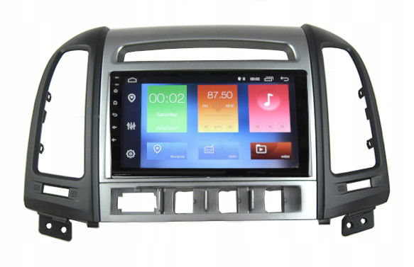 Rádio Navigácia Gps Hyundai Santa Fe 2006-2012 Android