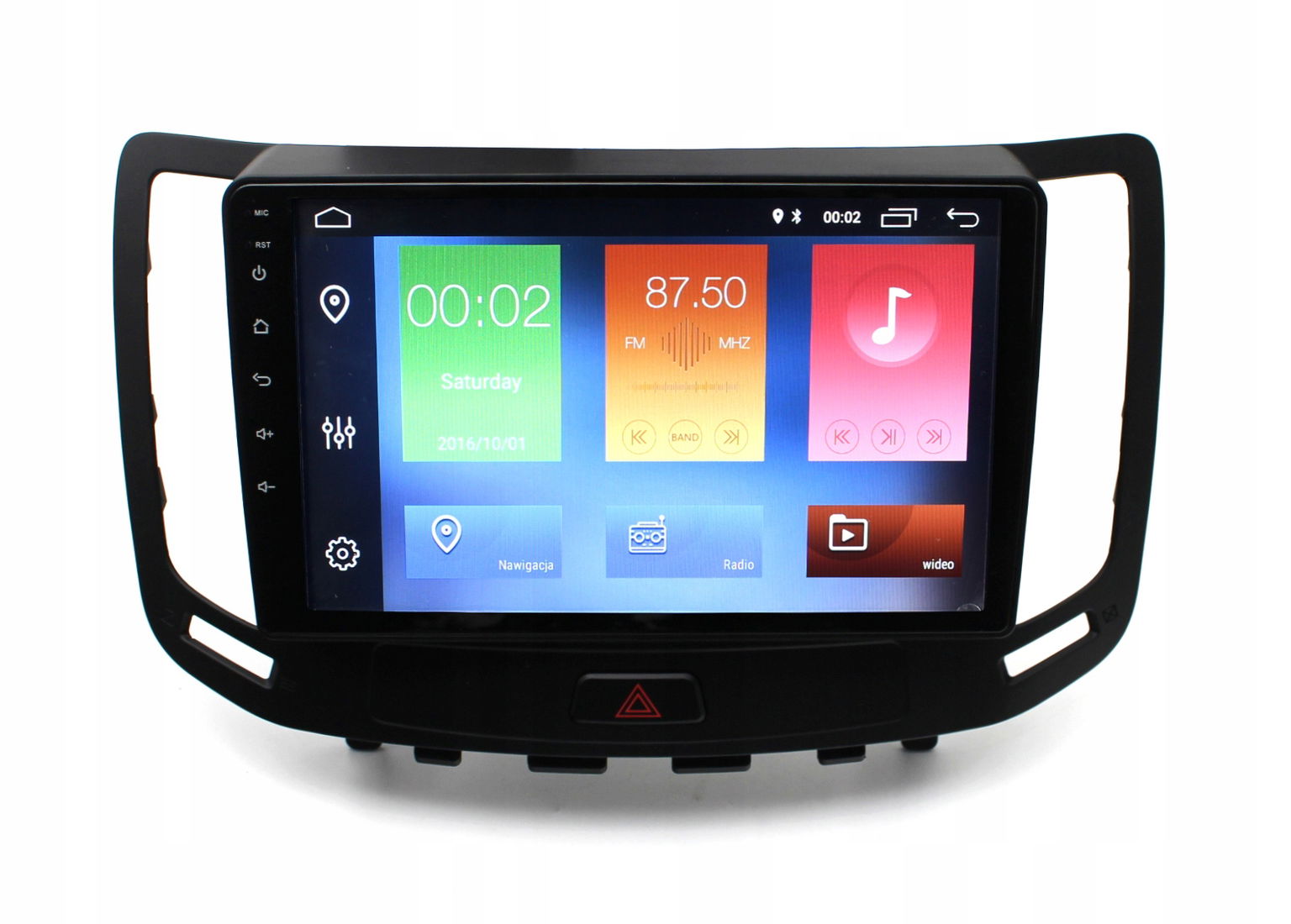 Rádio Navigácia Gps Infinity G25 G35 G37 2006-2013 Android