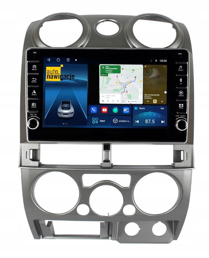 Rádio Navigácia Gps Isuzu D-max 2002-2012 Android Carplay 4/64 Gb