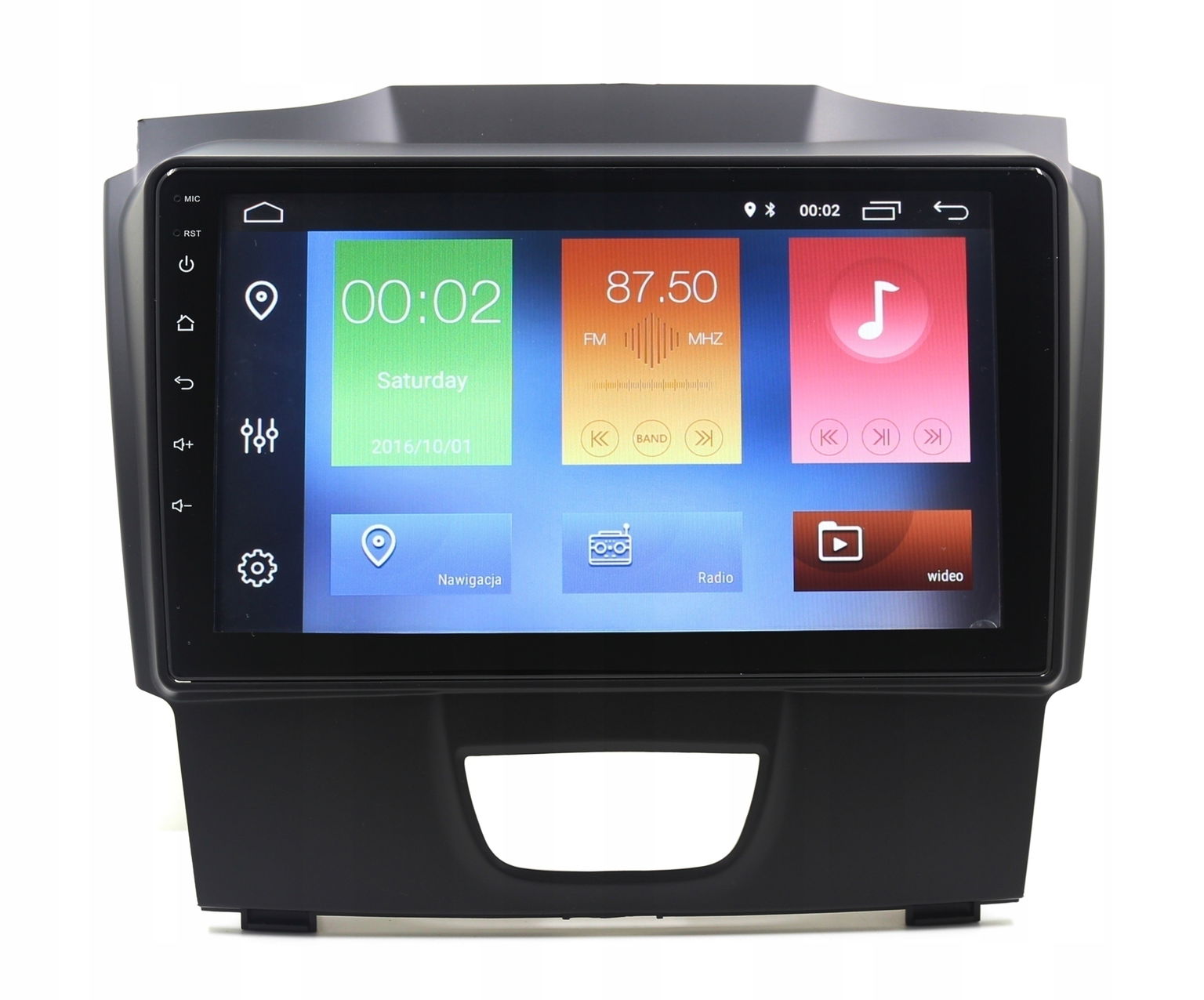 Rádio Navigácia Gps Isuzu D-max 2011+ Android