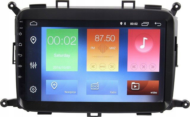 Rádio Navigácia Gps Kia Carens 2013-2018 Android