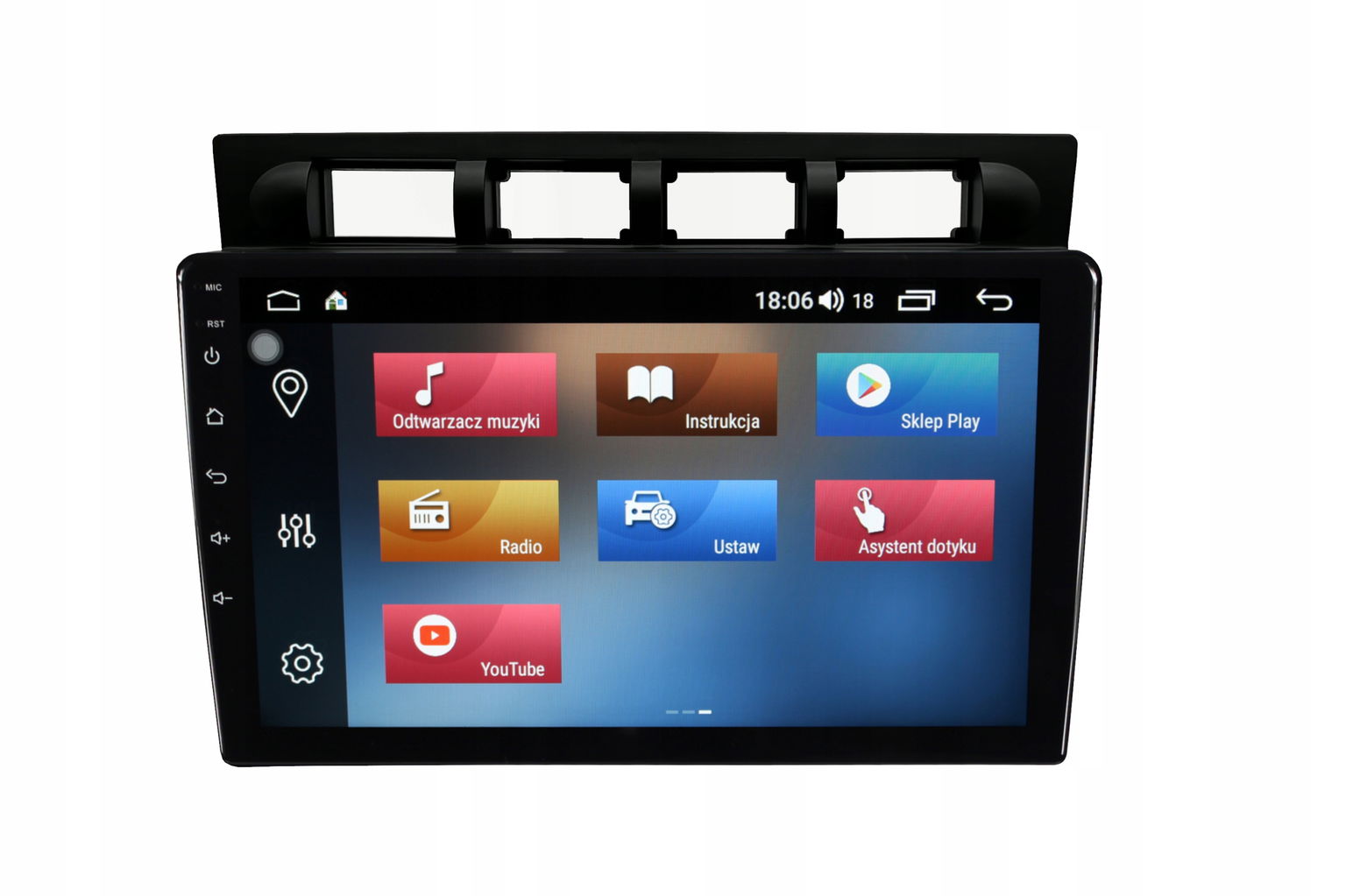 Rádio Navigácia Gps Kia Picanto 2004-2007 Android Carplay 2/64 Gb