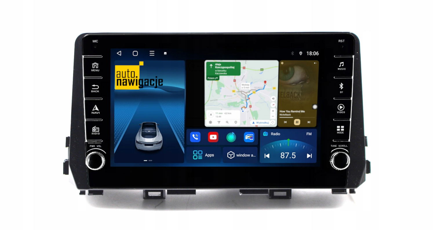 Rádio Navigácia Gps Kia Picanto 3 2017-2022 Android