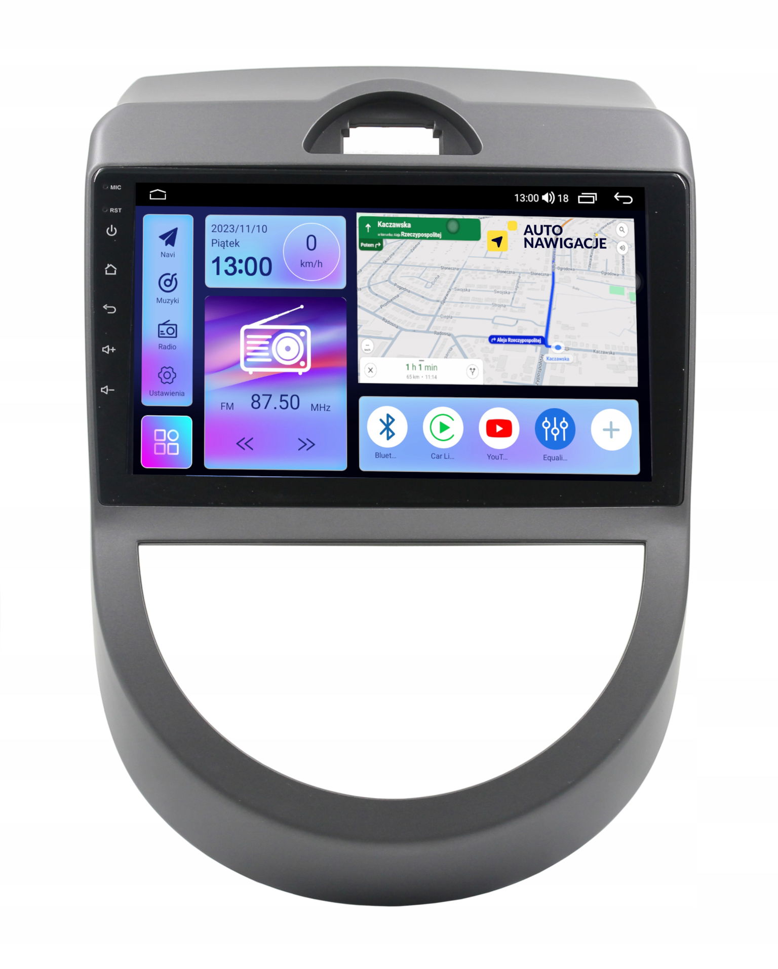 Rádio Navigácia Gps Kia Soul I 2009-2011 Android