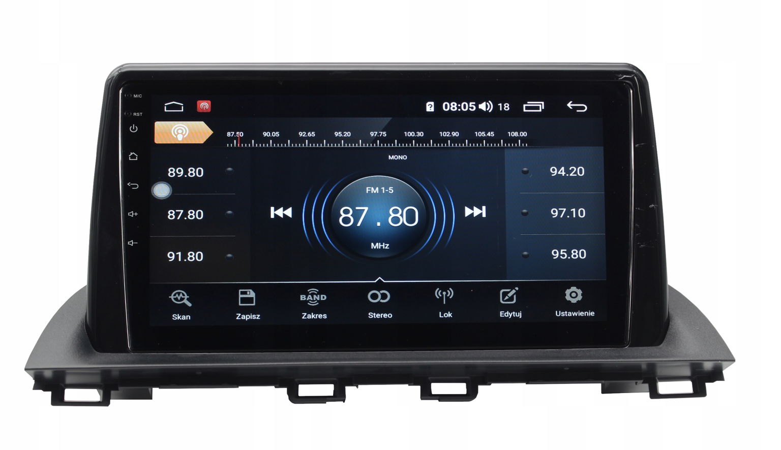Rádio Navigácia Gps Mazda 3 Axela 2013-2018 Android